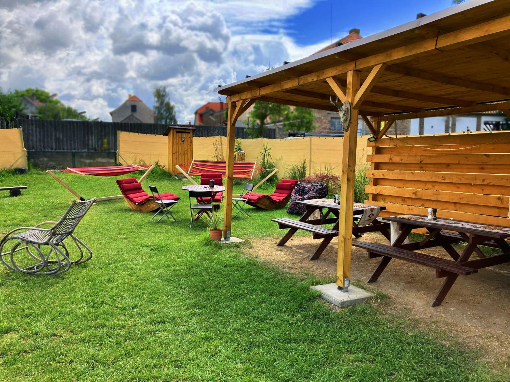 Hotel Teepee Camp Lounky Chodouny Exterior foto